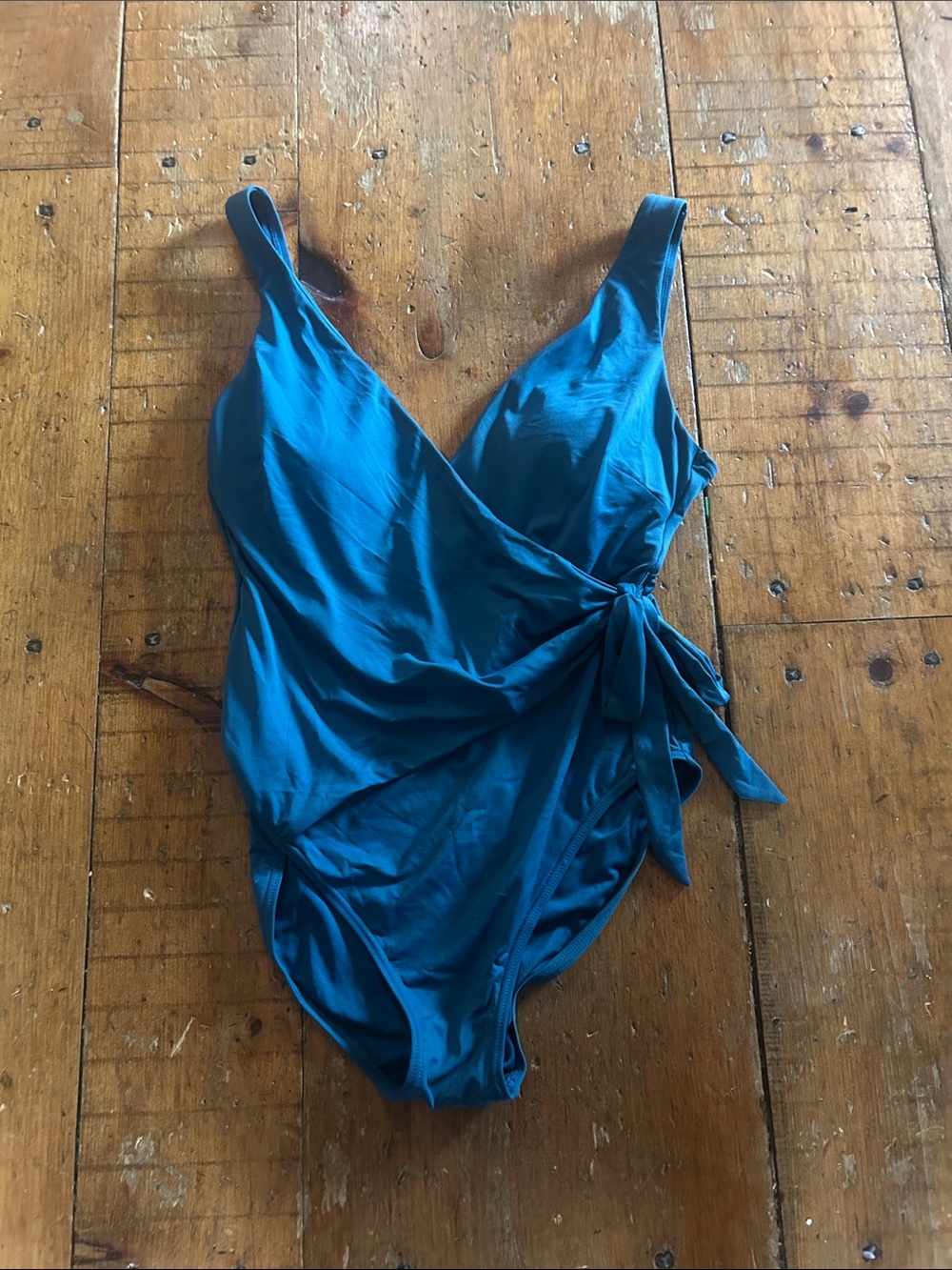 Vince Camuto Teal One-Piece Swimsuit